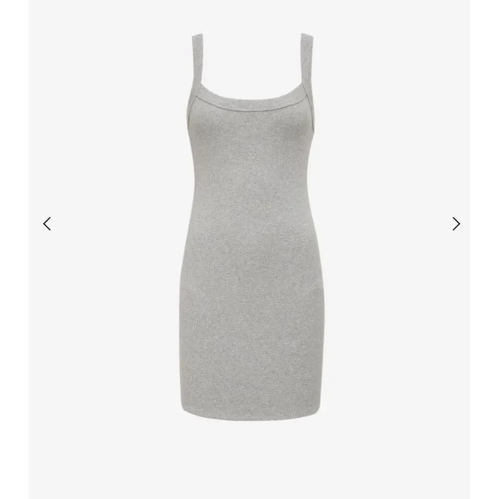 Rumored Core Mini Dress - Heather Grey - Size M NWT - Picture 2 of 5